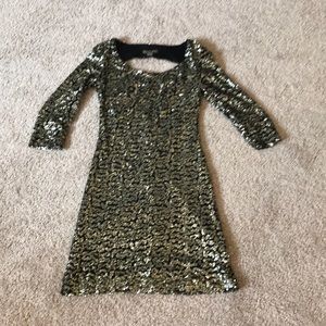 Sequin mini Dress. Size XS